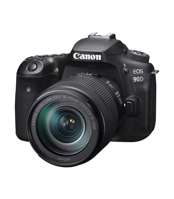 دوربین کانن 90D همراه با لنز EF-S 18-135mm IS USM