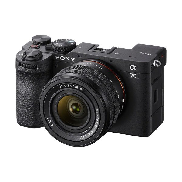 دوربین بدون آینه سونی a7C II همرا با لنز FE 28-60mm f/4-5.6 - رنگ مشکی