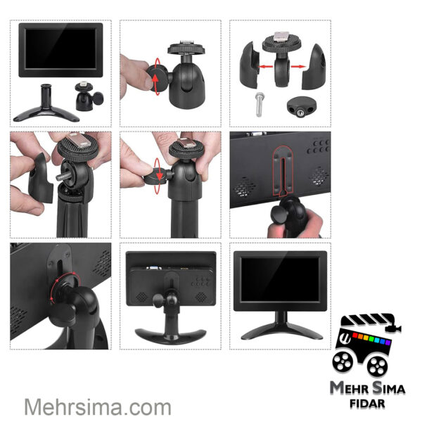 مانیتور 13 اینچ قابل حمل