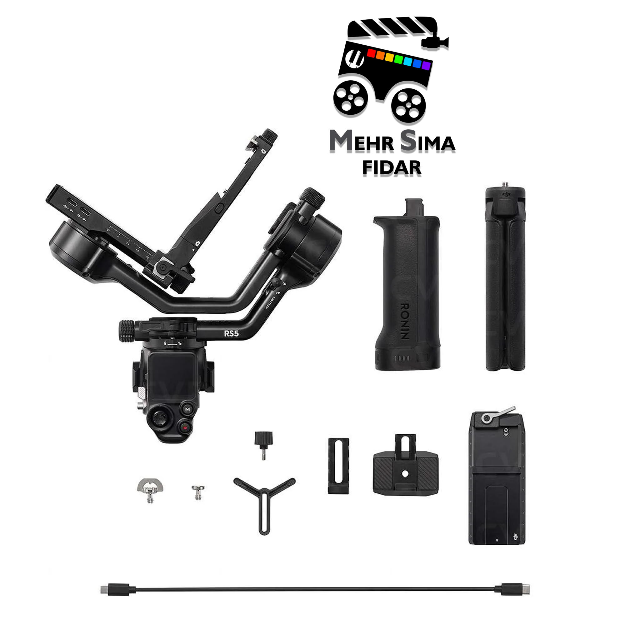 گیمبال دوربین دی جی آی آر اس ۵ DJI RS5 STANDARD